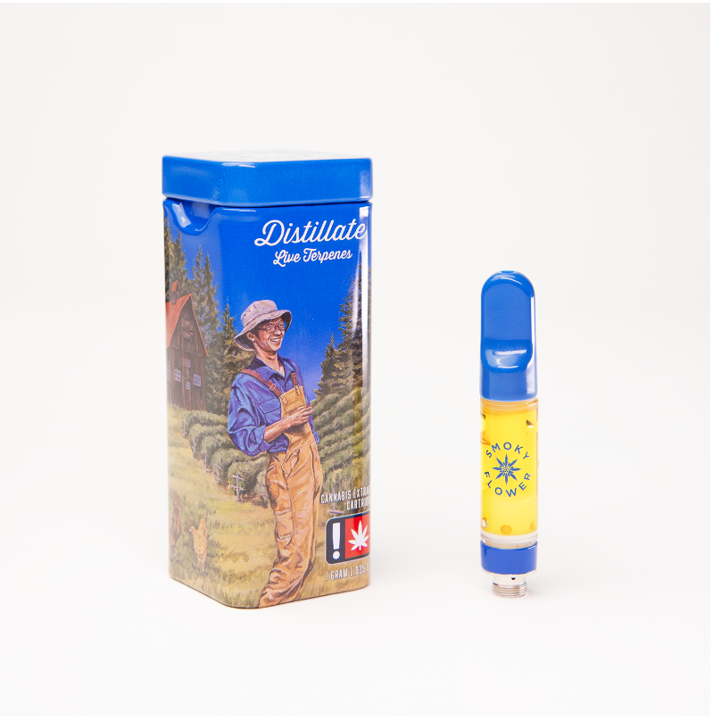 Photograph of product: Smoky Flower | Macdaddy Distillate Cartridge