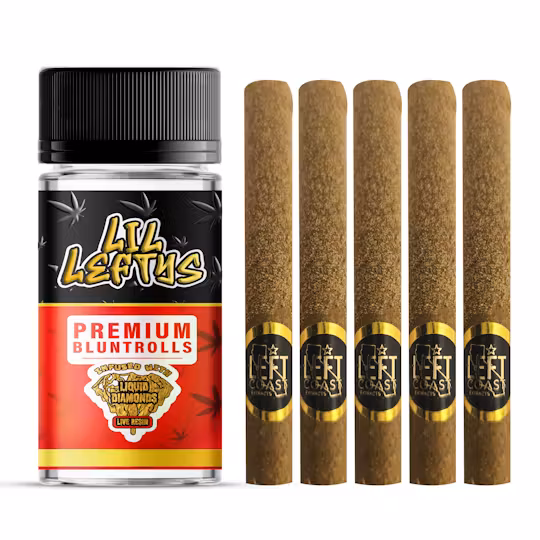 Photograph of product: Strawberry Banana | 1.3g 5pk Infused Blunts