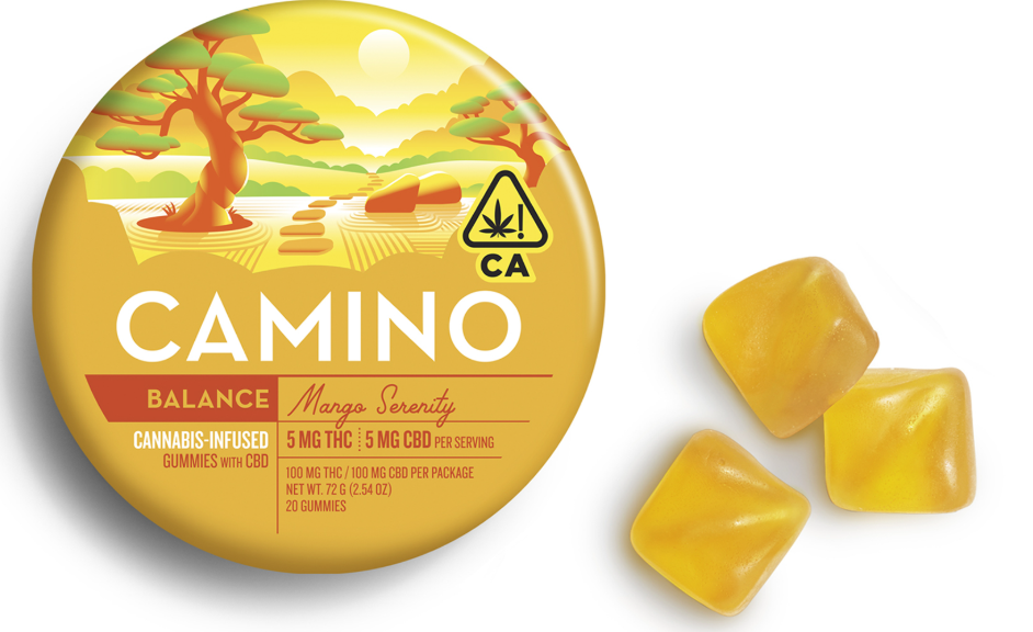 Photograph of product: (51926) 1:1 100mg Mango Gummies