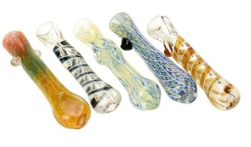 Photograph of product: Glass Chillum- assorted design