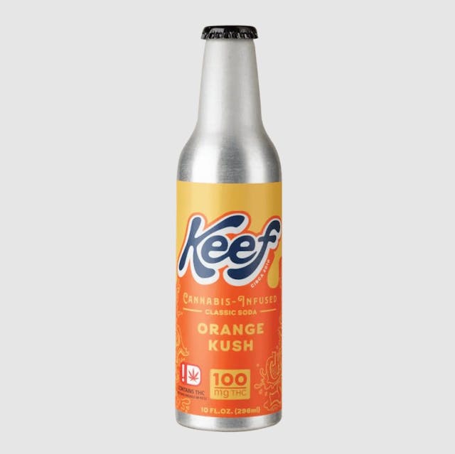 Photograph of product: Orange Kush Soda - 100mg