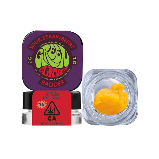 Photograph of product: Sour Strawberry Badder - 2g - 