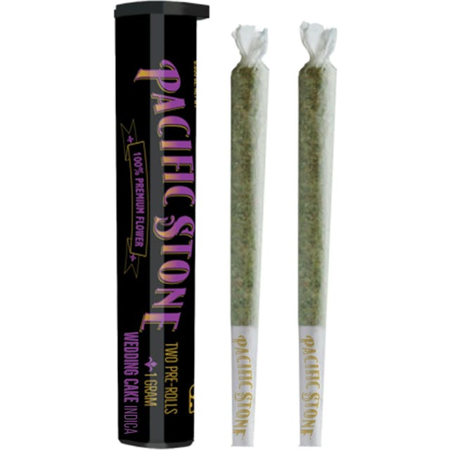 Photograph of Product: PAD- Wedding Cake | 2 x .5g Pre-roll Pack - 