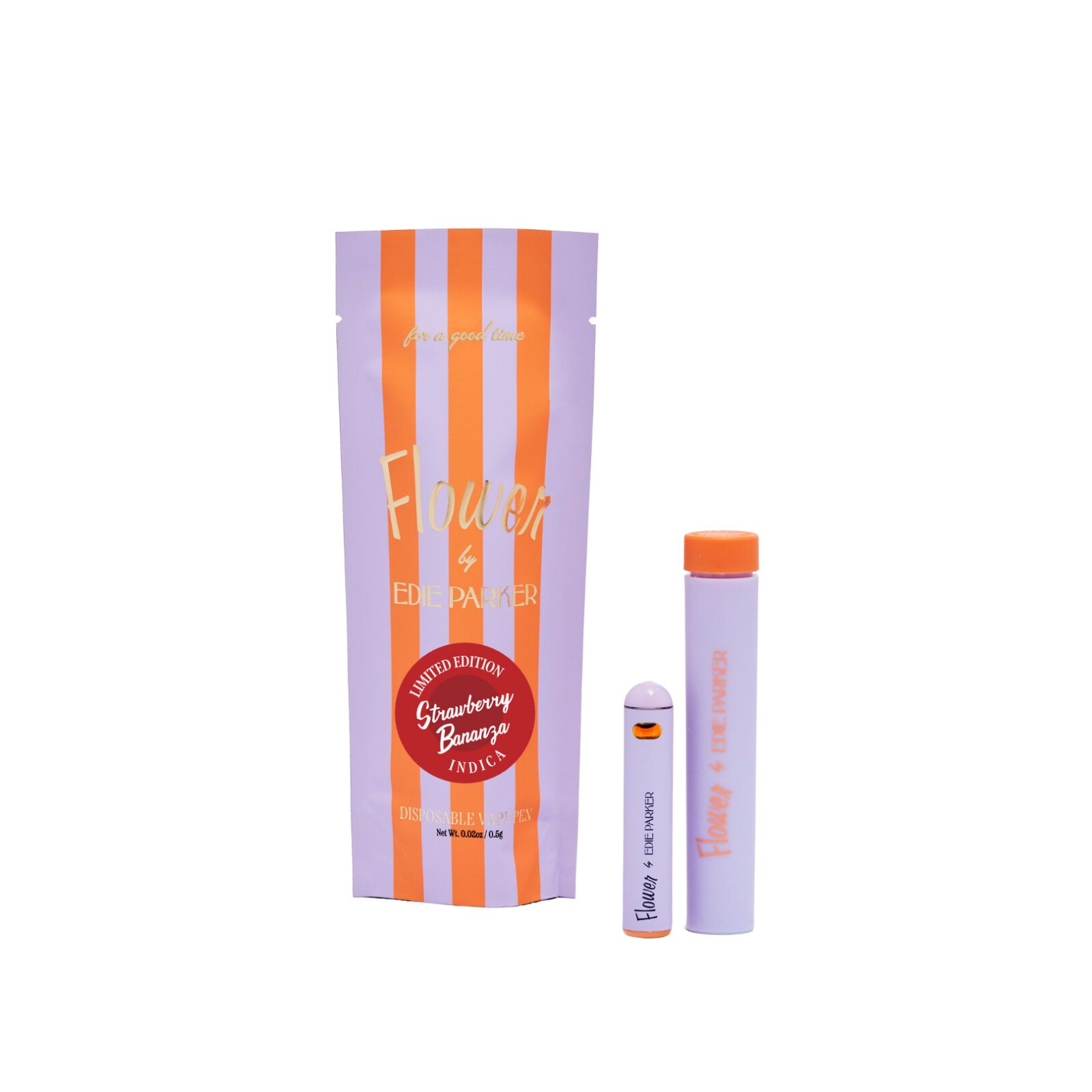 Photograph of product: Strawberry Bananza [Disposable Pen-0.5g] || Edie Parker