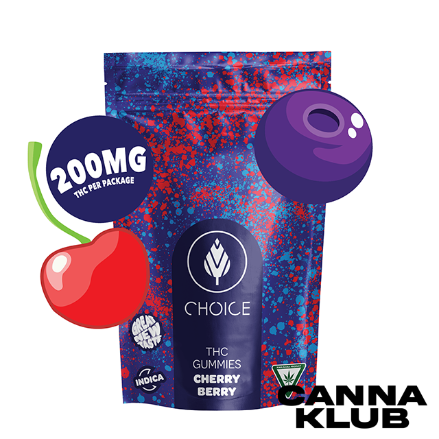 Photograph of product: 200MG CHRONIC CHERRY BERRY GUMMIES