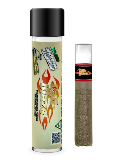 Photograph of product: Mojito Live Resin Donut Pre Roll | 1.2g | Cali Blaze