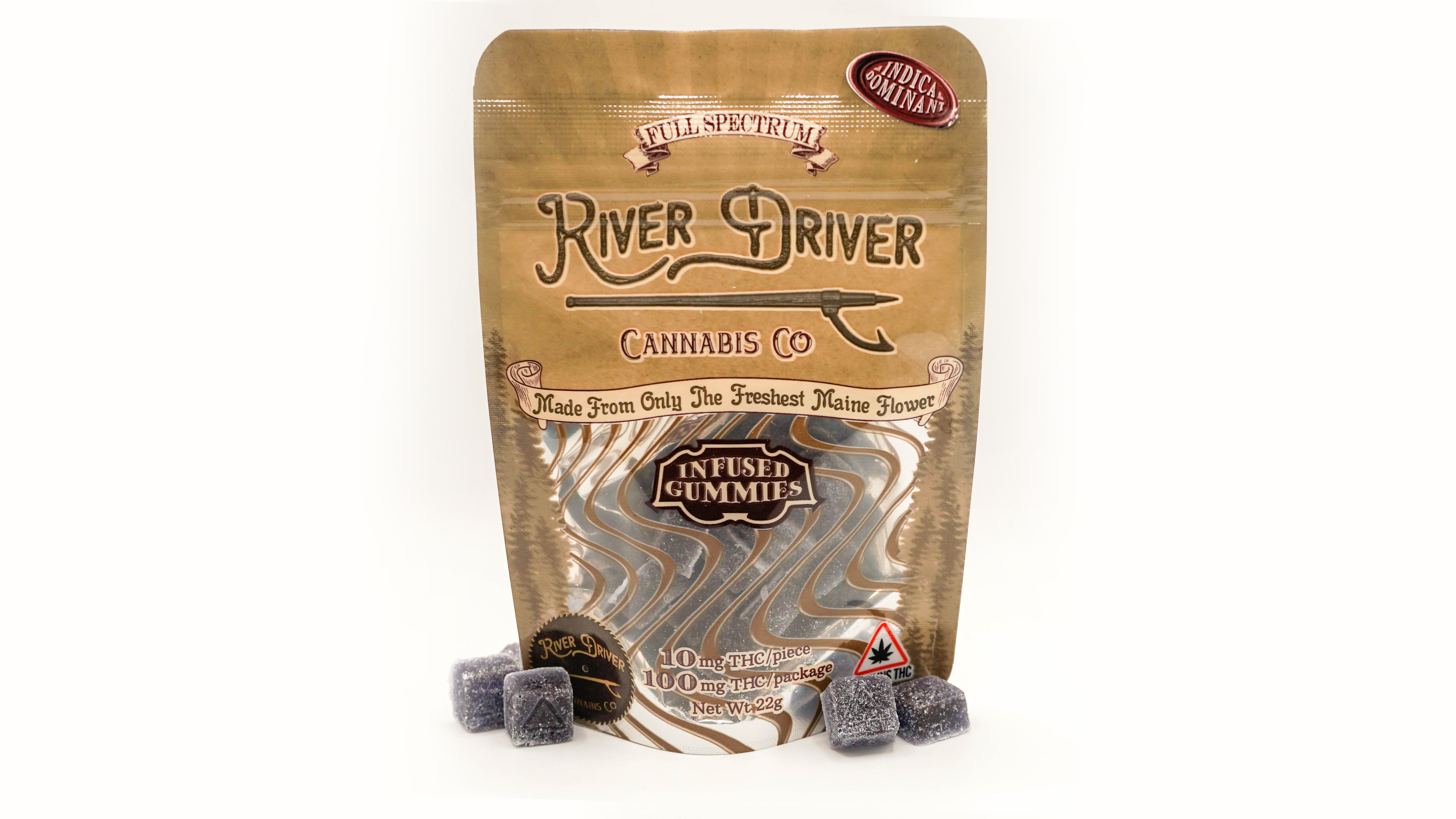 Photograph of product: Blueberry Gummy 10mg, 20pk