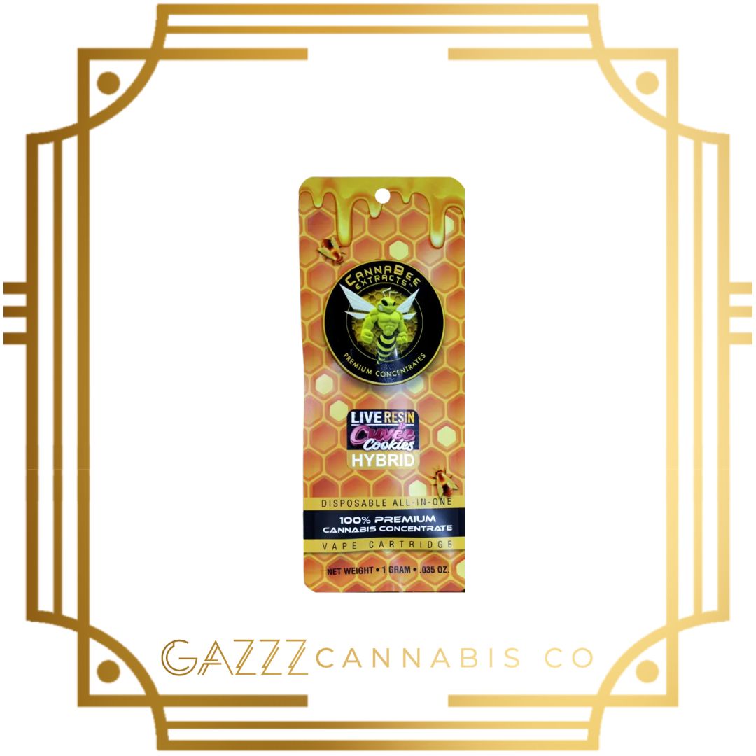 Photograph of product: Disposable | Cannabee AIO | Live Resin - Cuv'ee Cookies