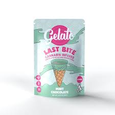 Photograph of product: Hybrid Mint Chocolate Mini Cones - 100mg Edible 10pc