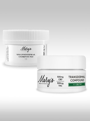 Photograph of product: Mary's Medicinal Topicals - Transdermal Compound Relief .