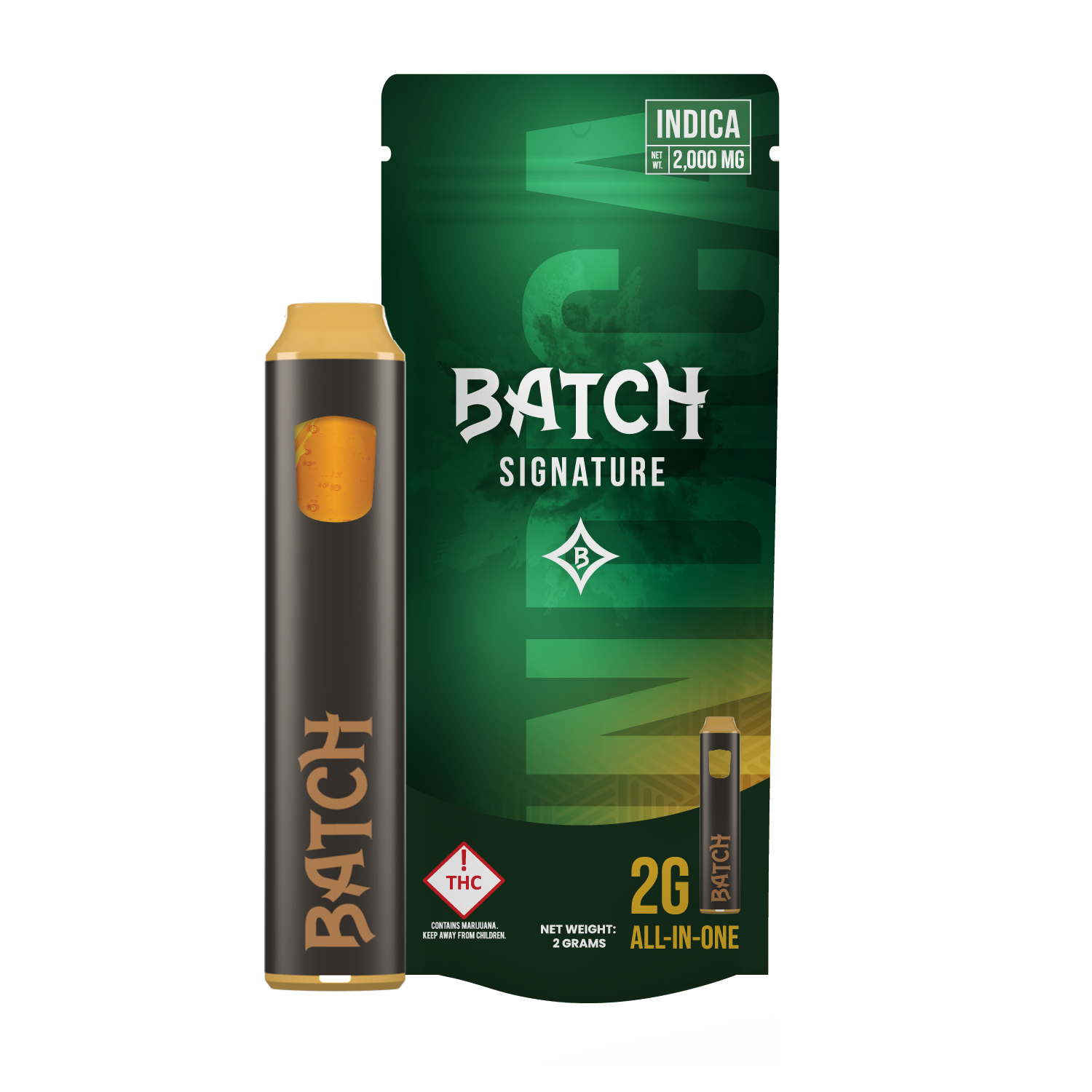 Photograph of product: Batch | AIO | Signature Oui'd | 2 g
