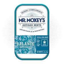Photograph of product: Mr. Moxey's - Balanced 1:1 100mg 20pk