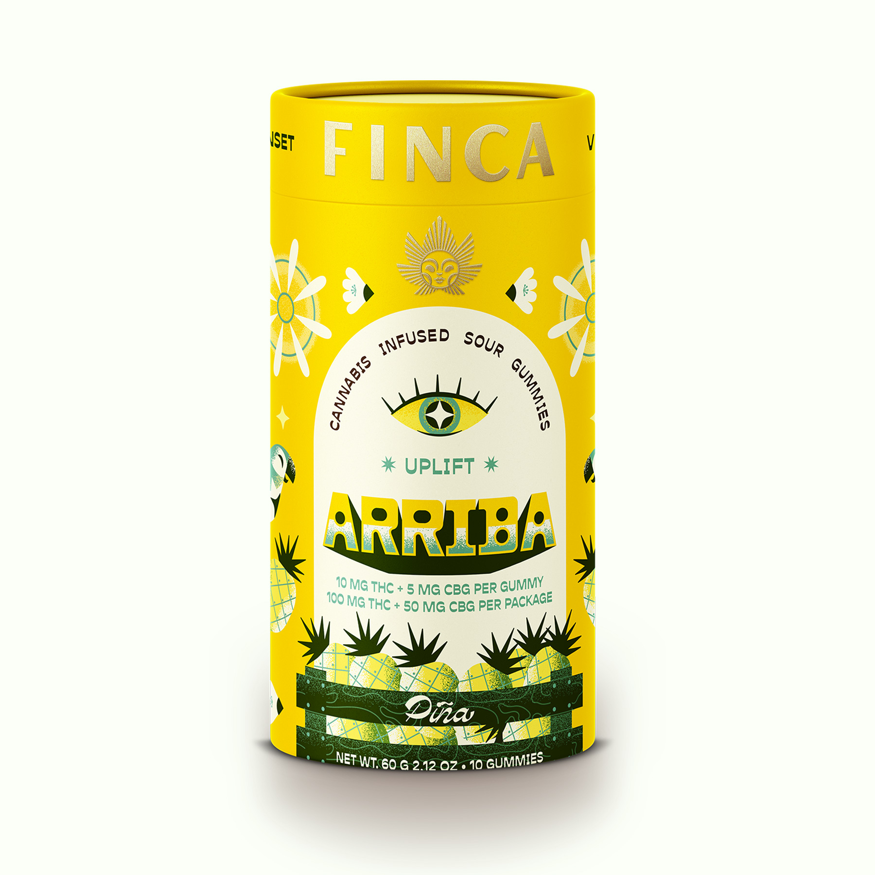 Photograph of Product: Gummies - Arriba Pia [THC:CBG]