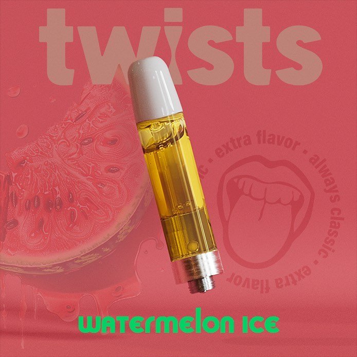 Photograph of product: Oil Twist Cartridge by Craft - Watermelon Ice (1000mg)