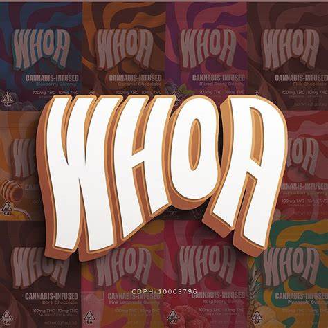 Photograph of product: WHOA Strawberry Lemonade Gummy Bite 100MG