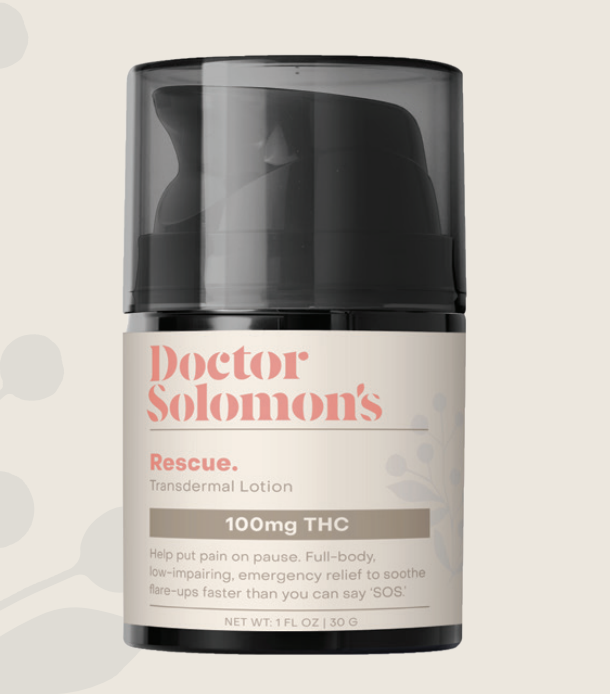 Photograph of product: Dr Solomon's | Rescue Lotion | 100mg TH-oui