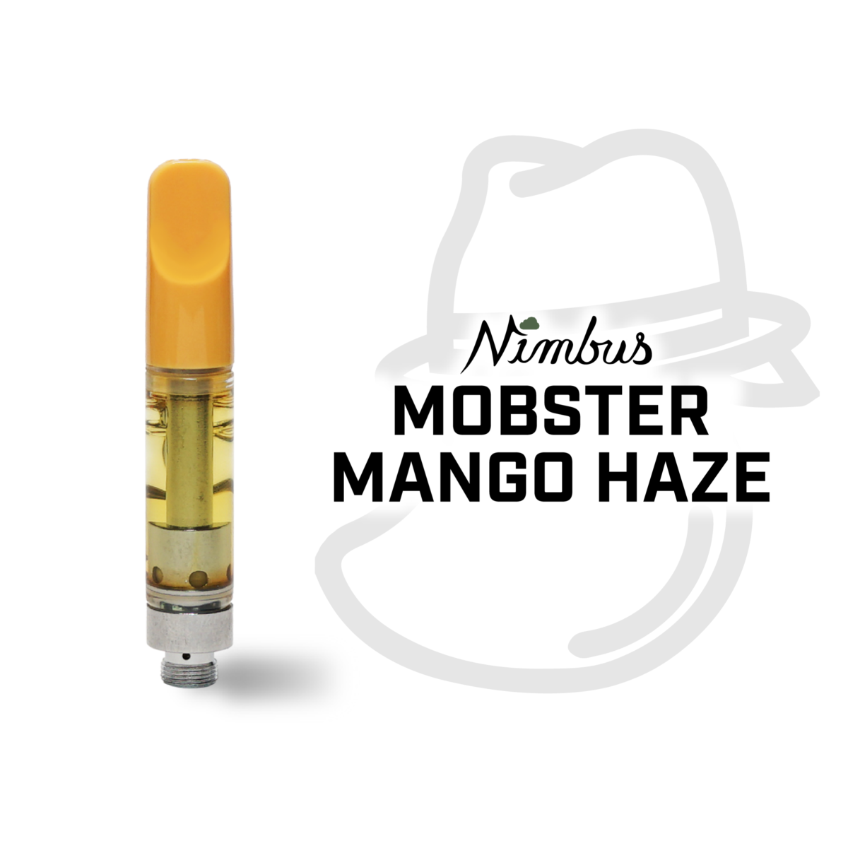 Photograph of product: Nimbus | Mobster Mango Haze (H) Distillate Cartridge | 1g