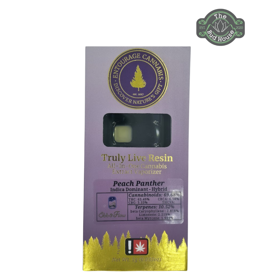 Photograph of product: Entourage 1g PEACH PANTHER LR AIO