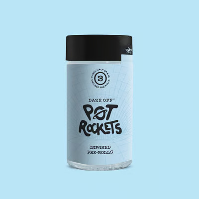 Photograph of product: Daze Off | Infused Pre-Roll Pack | Splashberry Pot Rockets