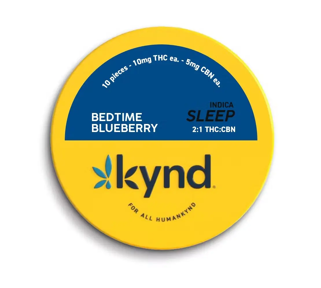 Photograph of product: Blueberry Gummies (Bedtime) (SN) | 100MG