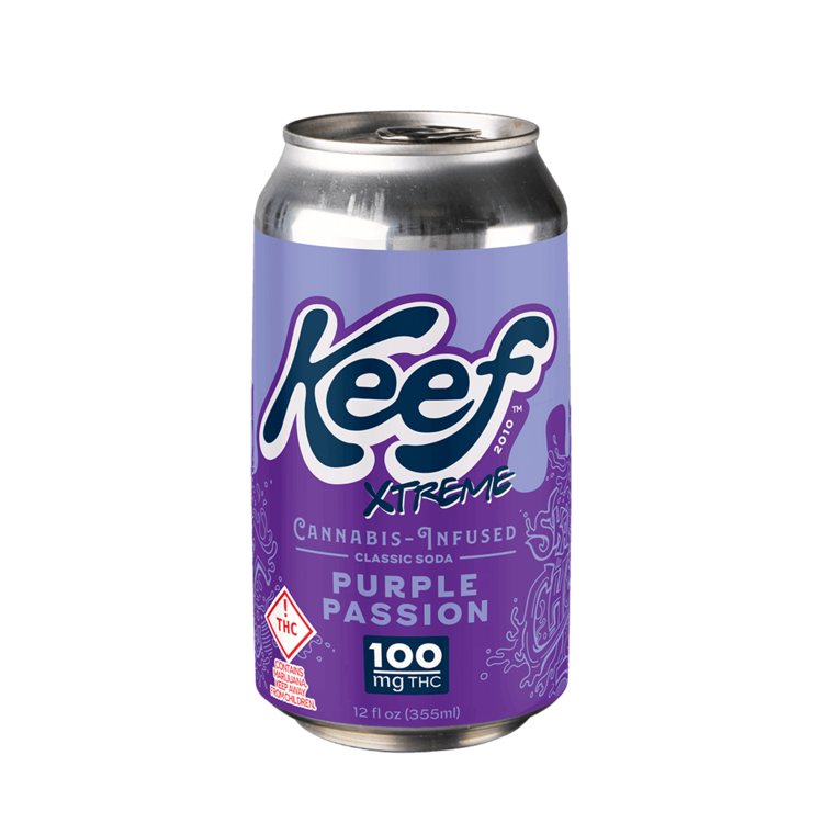 Photograph of Product: Keef 100mg Purple Passion Drink