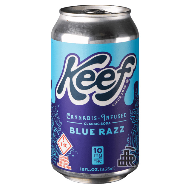 Photograph of product: Blue Razz | Soda | Single Can