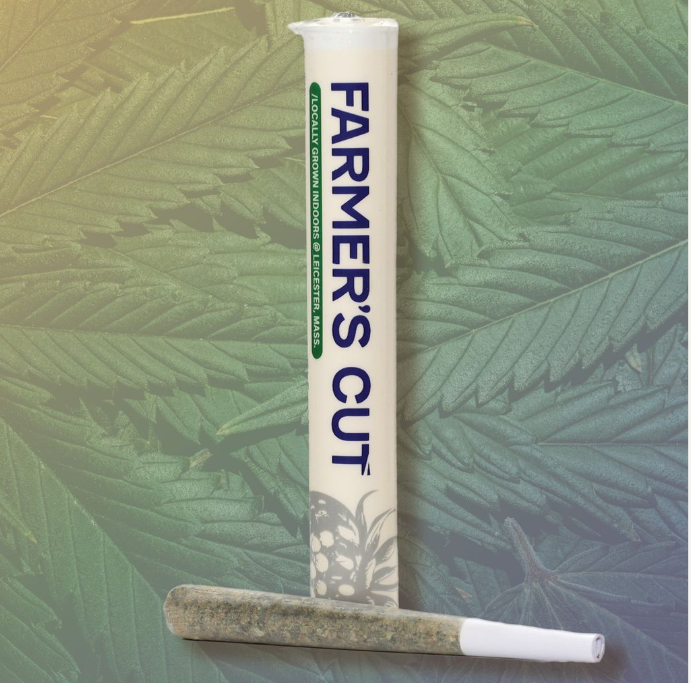 Photograph of product: Glazed Apricot Lime - Oui'd Pre-Roll - Farmer's Cut