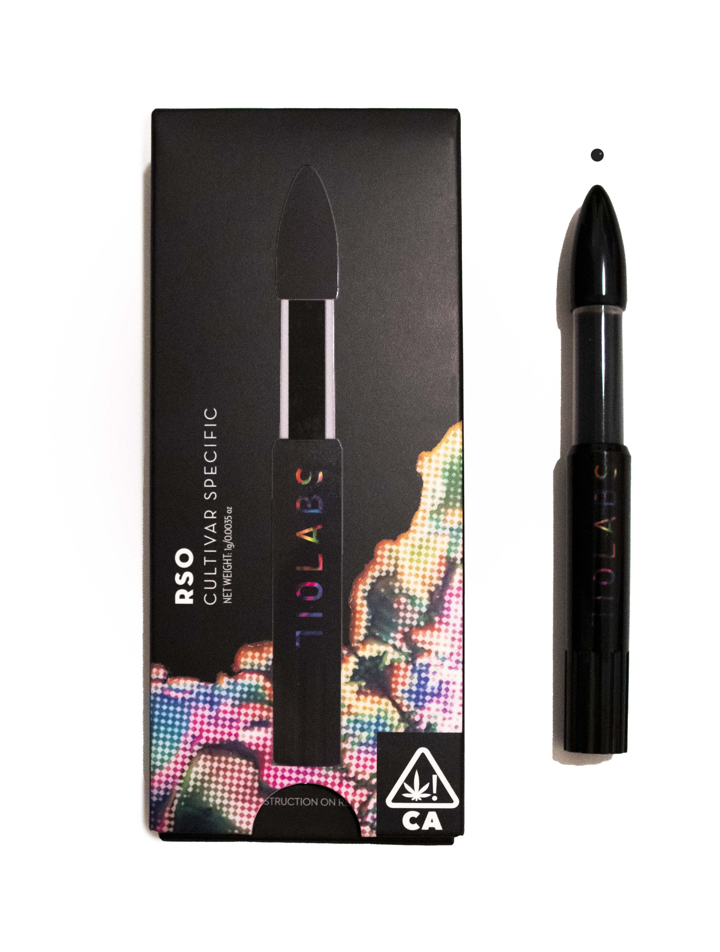 Photograph of product: 710 | RSO Oil 1g | Britney's FL #5 + Cherry Ludens