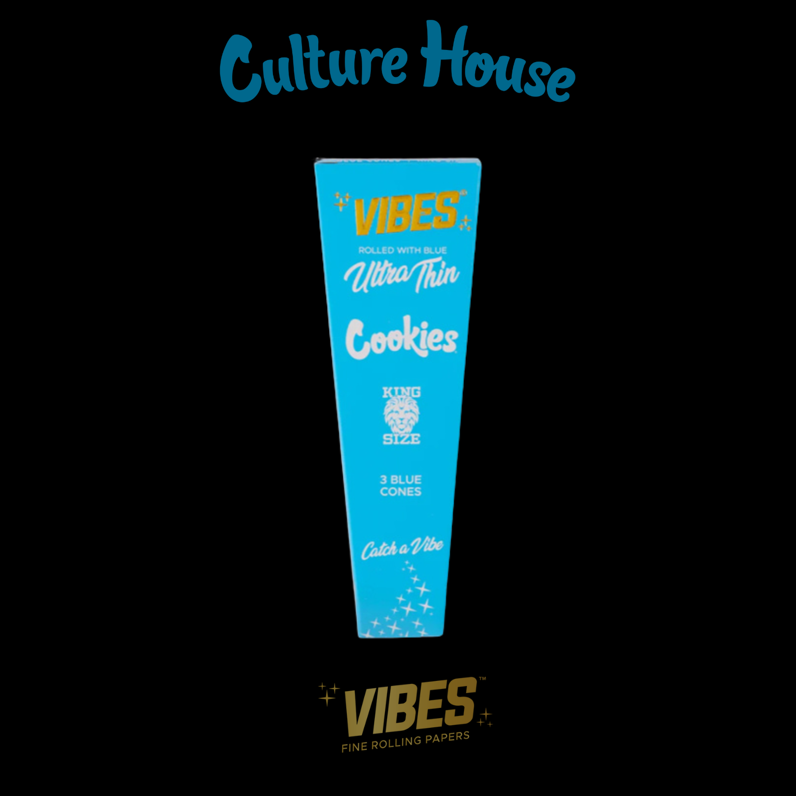 Photograph of product: VIBES | Cookies Cones | King Size | Ultra Thin