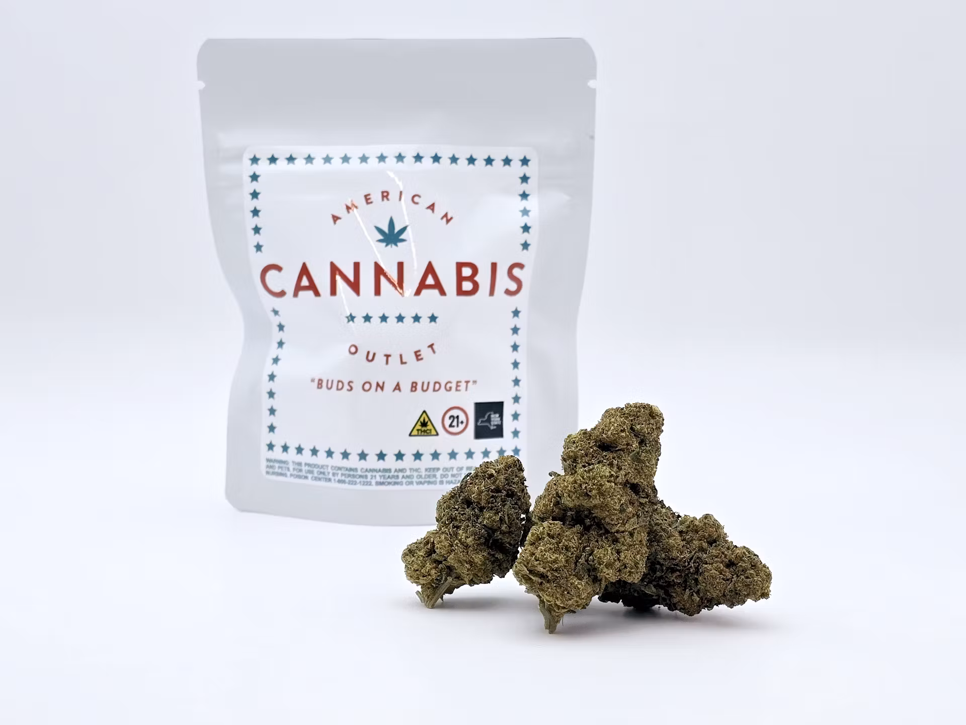 Photograph of product: American Oui'd Outlet - Orange Haze Flower - 3.5g
