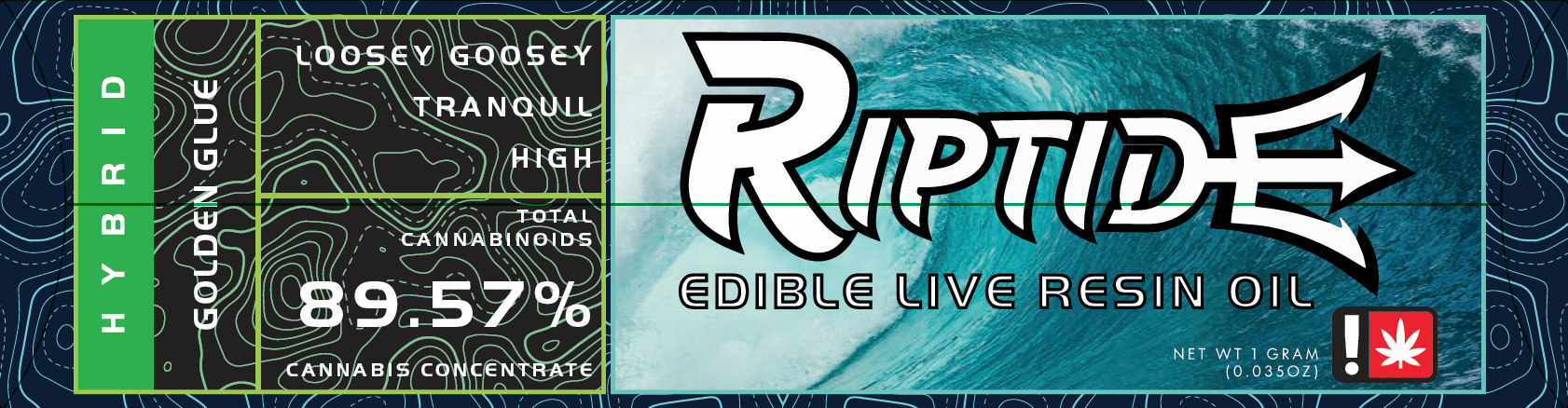 Photograph of product: Riptide - Golden Glue (H) - ELRO 1g