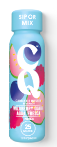 Photograph of product: Wildberry Guava Agua Fresca | 2.2oz | 25mg