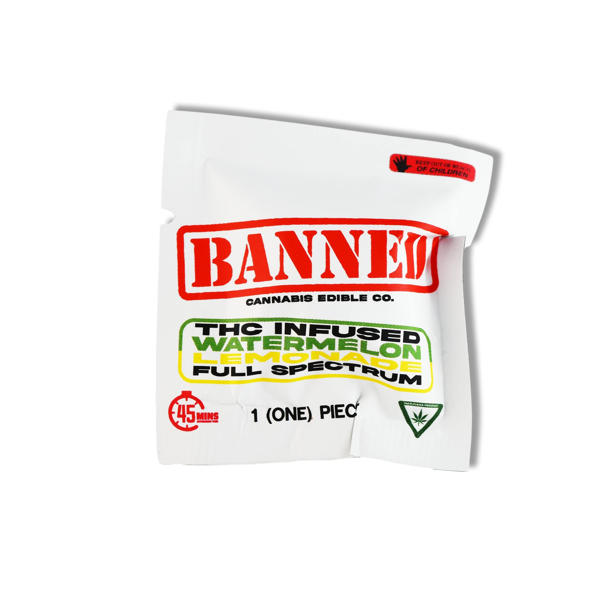 Photograph of product: Banned | Watermelon Lemonade | 200mg | Single Gummy