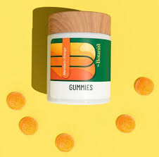 Photograph of product: Fast Acting Sparkling Orange Gummies | 100mg (10ct)