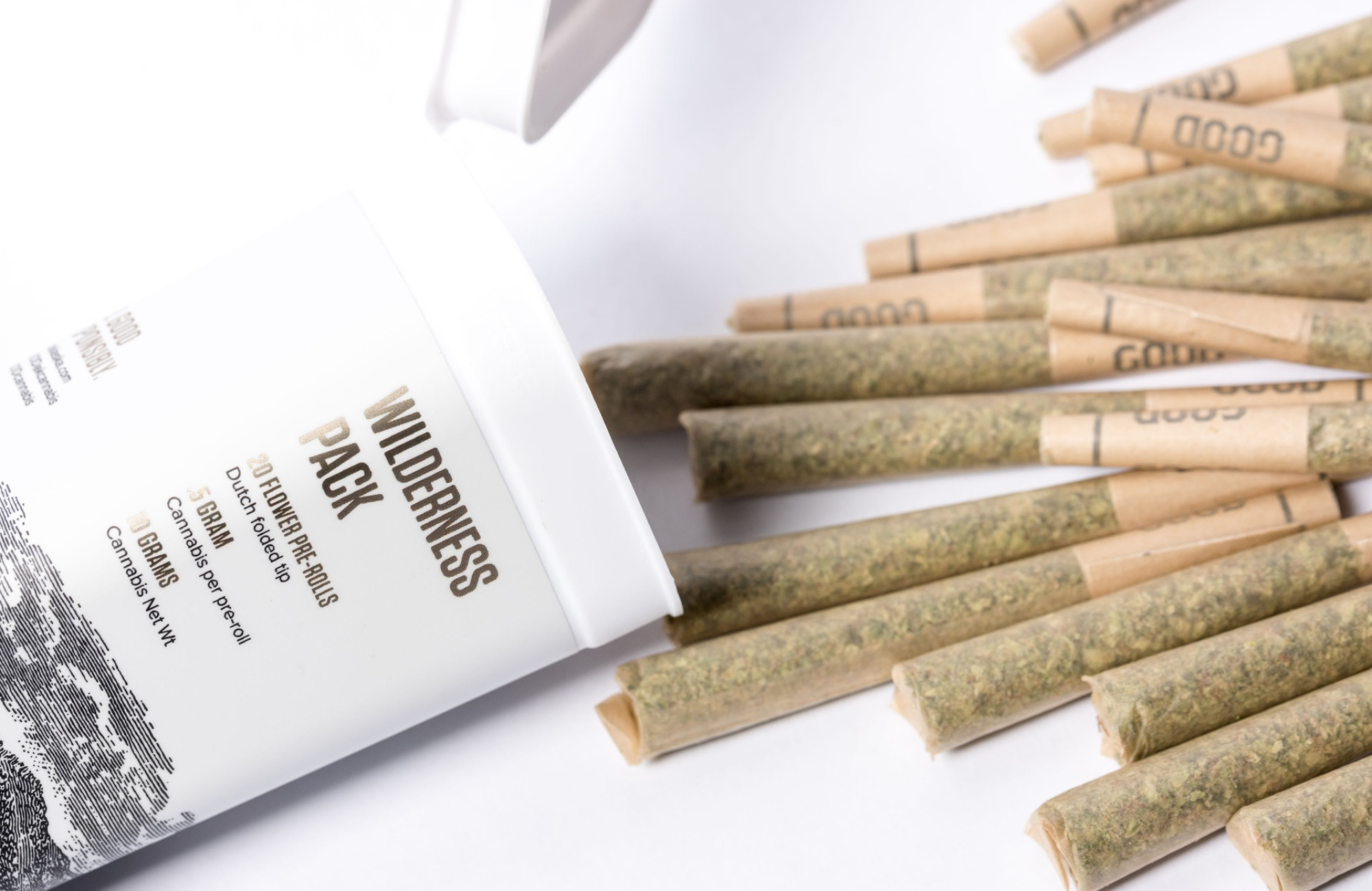 Photograph of product: Bio-Jesus (20) .5g Wilderness Pack Pre-Rolls