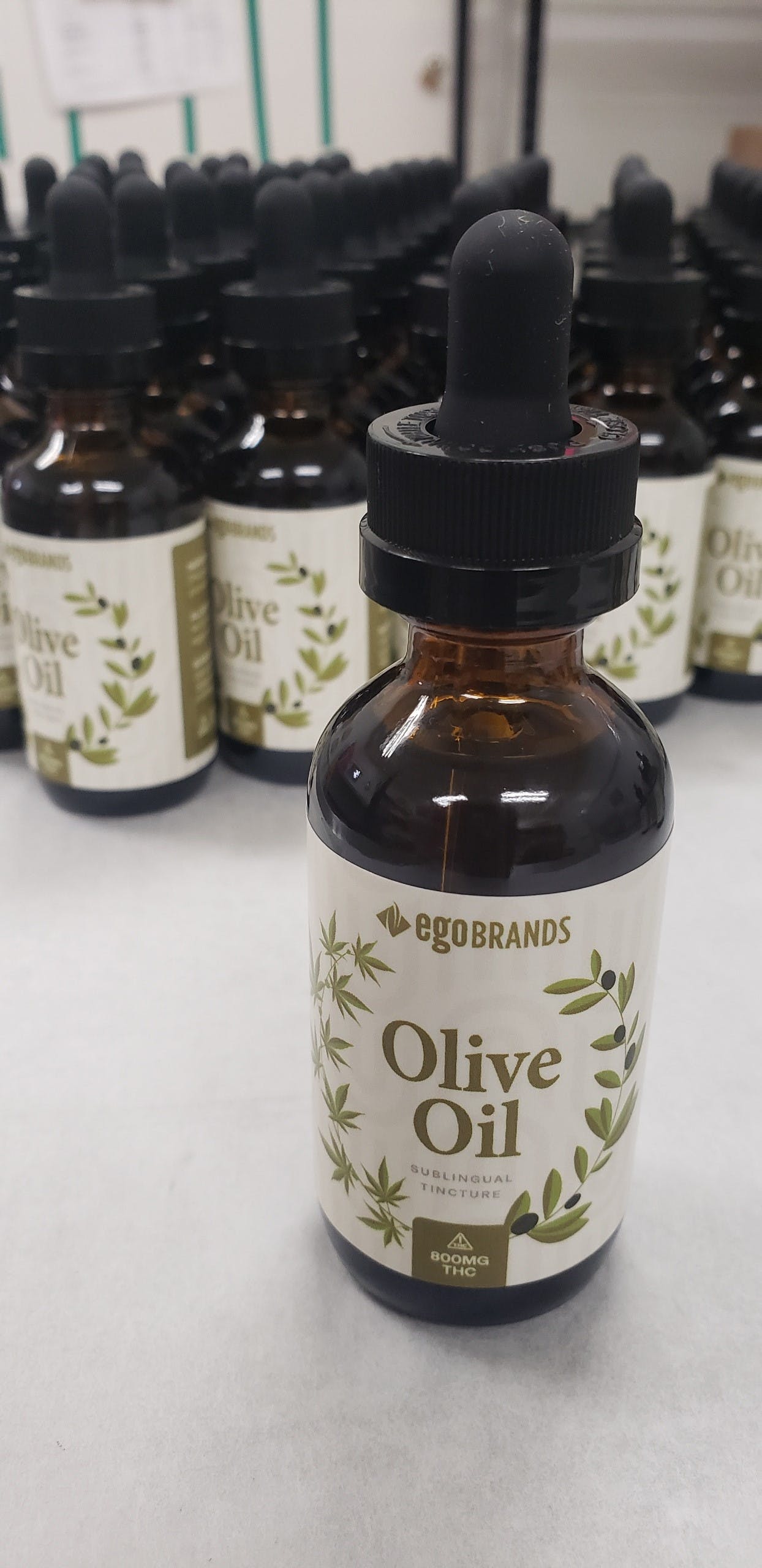 Photograph of product: Tincture - Evergreen Organix - Olive Oil - 800mg - EGO