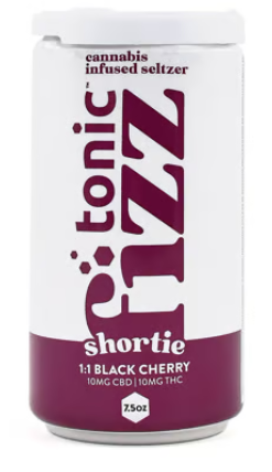 Photograph of product: (Fizz) 7.5oz Black Cherry 1:1 (CBN/TH-oui) | 10mg