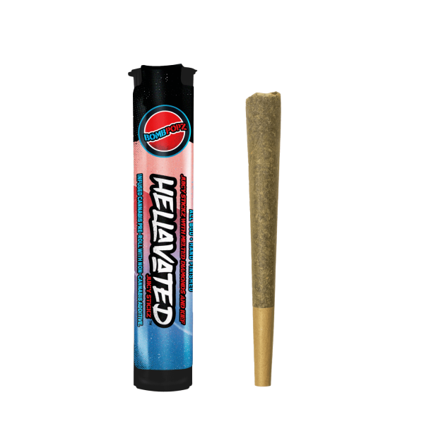 Photograph of product: Juicy Stickz | Passion Fruit | Infused Single Pre-roll | 0.75g