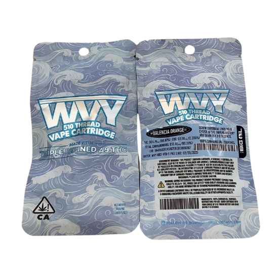 Photograph of product: VALENCIA ORANGE (H) 1G DISTILLATE CART