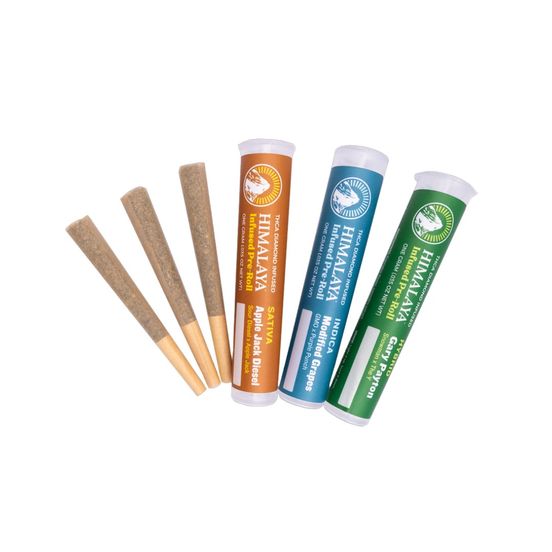 Photograph of product: Himalaya Infused Pre-roll Leftover Cake 1g - 