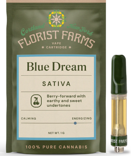 Photograph of Product: Florist Farms | Blue Dream | 510 Cartridge | 1G