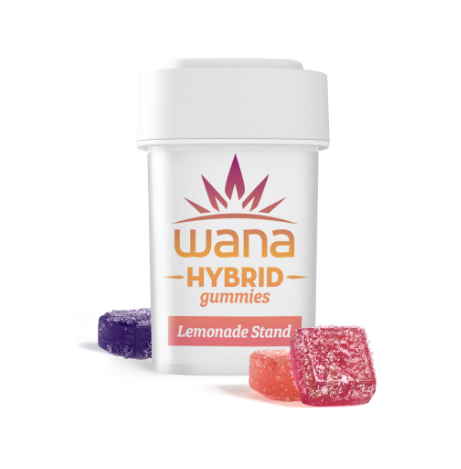 Photograph of product: Wana Brand Lemonade Stand Assorted Gummies ~5mg 20pk (~100mg)