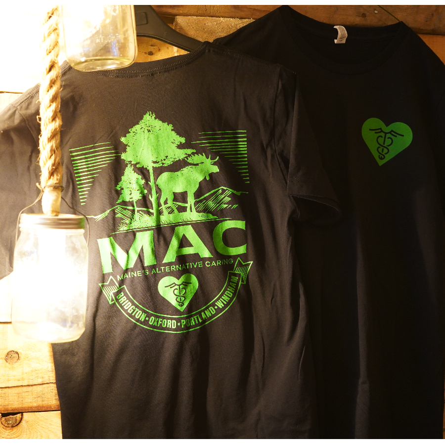 Photograph of product: Black MAC Tee
