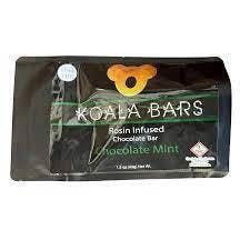 Photograph of product: MEDICAL CARD REQUIRED** Koala 1000mg Chocolate Bar - Mint