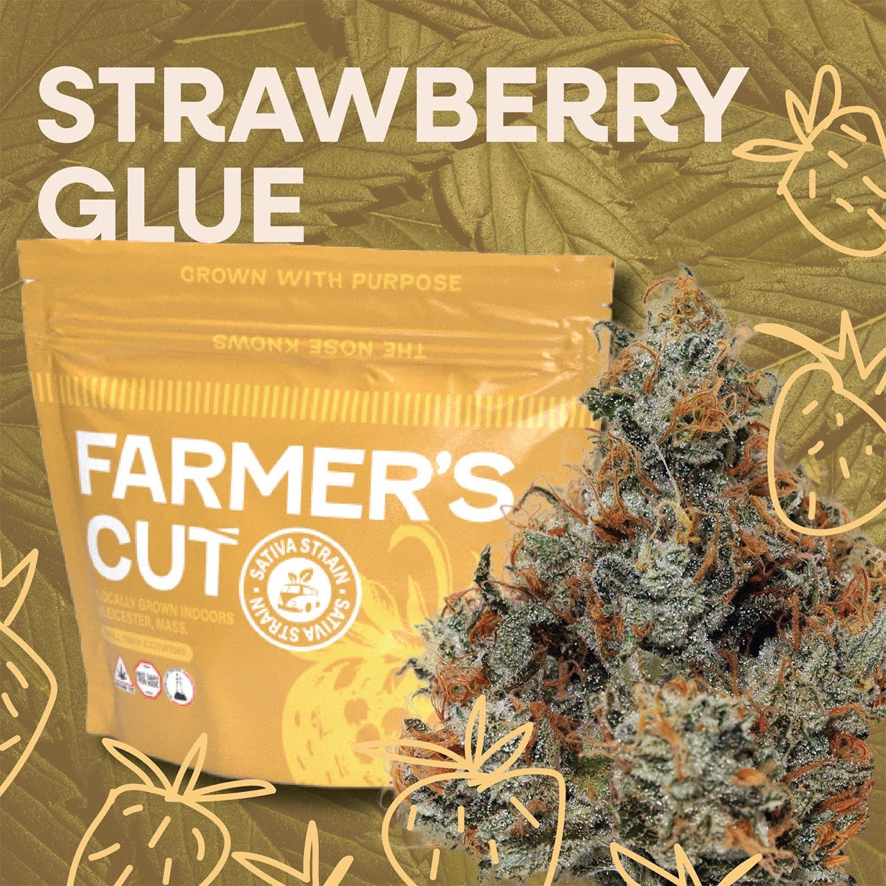 Photograph of product: Strawberry Glue - 3.5g