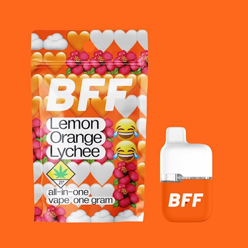 Photograph of Product: Lemon Orange Lychee Flavored Disposable | 1g