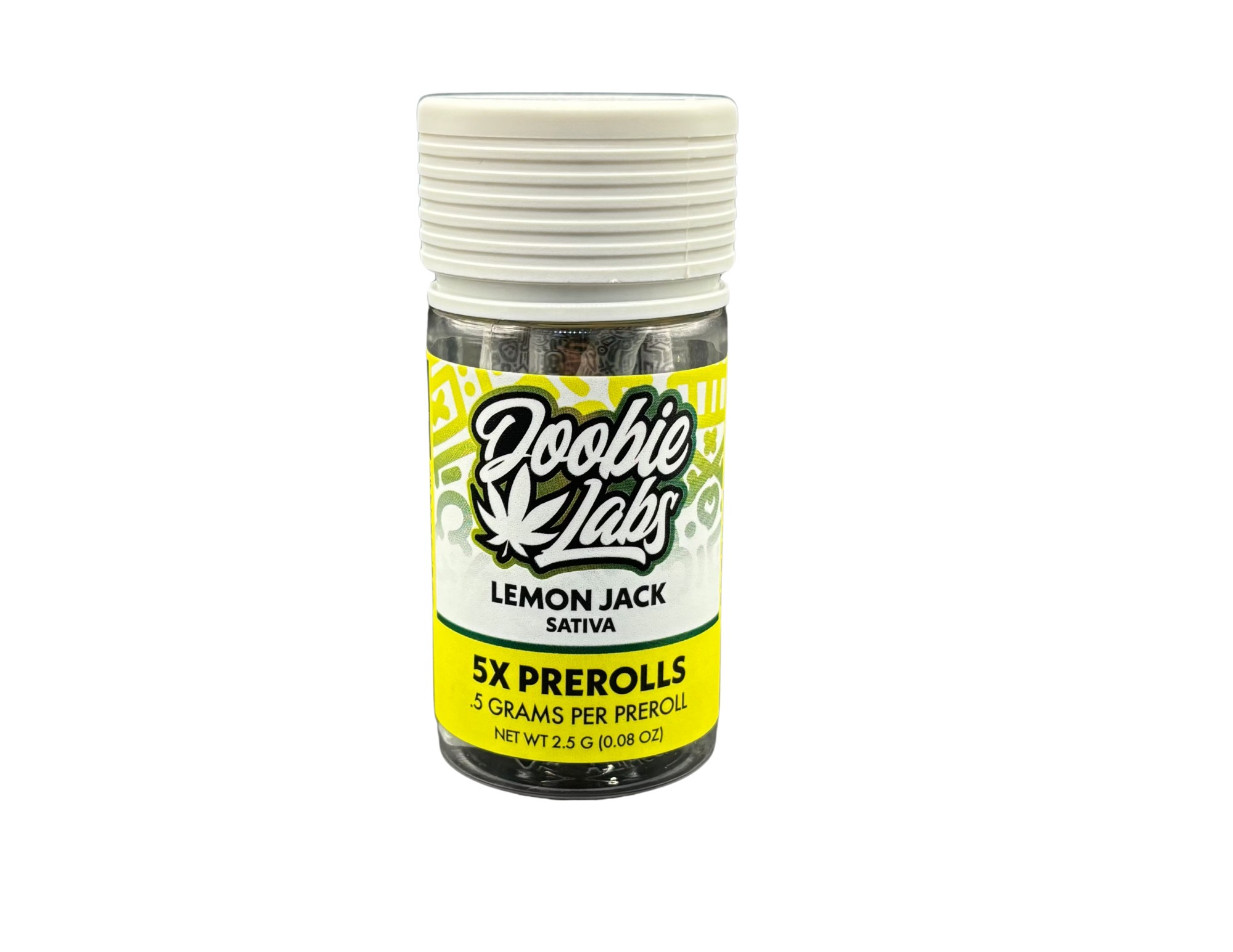 Photograph of Product: Doobie Labs - Lemon Jack 5pk Prerolls