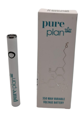 Photograph of product: White Battery