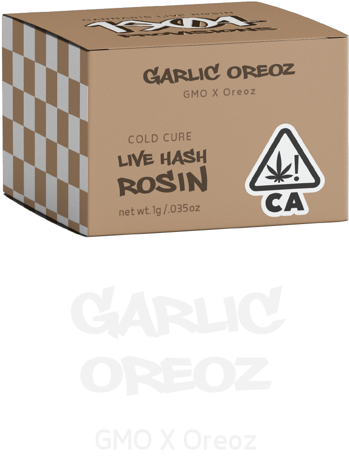 Photograph of product: Garlic Oreoz - Rosin-1g