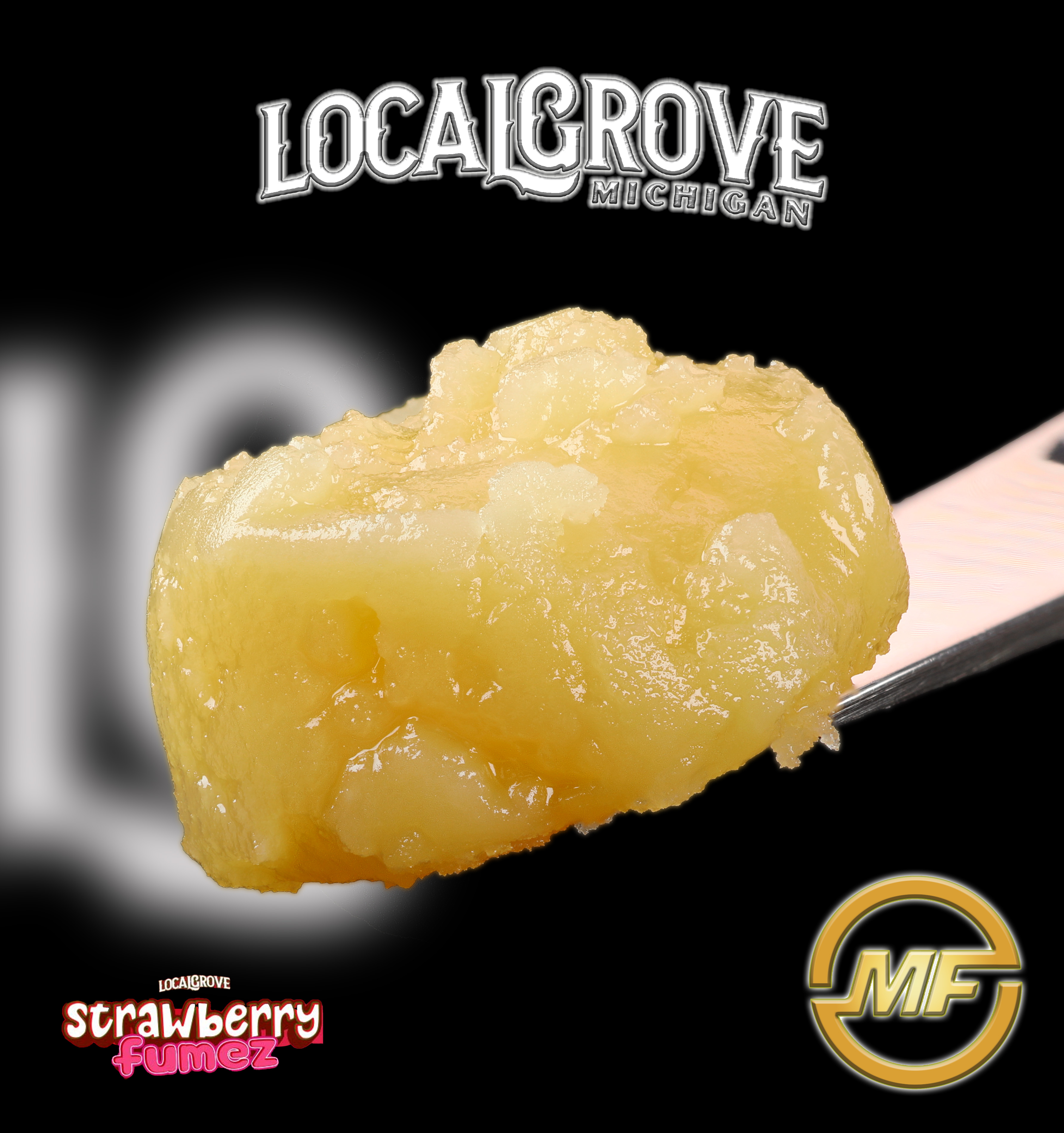 Photograph of product: Local Grove | Strawberry Fumez | au chocolat Rosin | 1g
